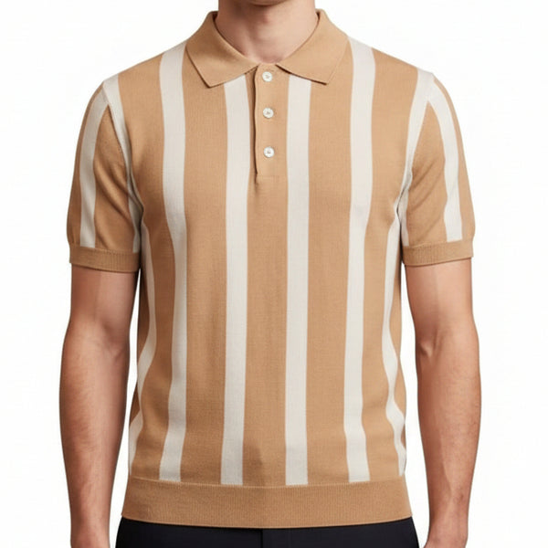 Premium Stylish T-Shirt – Soft Polo Neck for Men