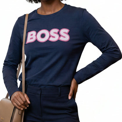 Women Printed Full Sleeve Round Neck T-Shirt