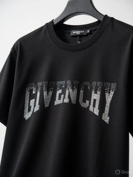 Women Premium Black Graphic Print Crew Neck T-Shirt