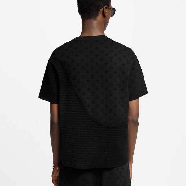 Men  Luxury Black  Printed Regular Fit T-Shirt