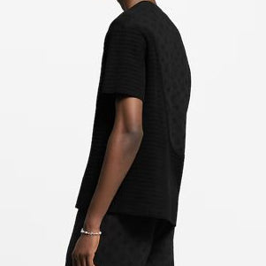 Men  Luxury Black  Printed Regular Fit T-Shirt