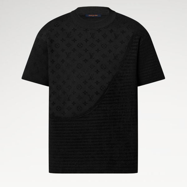 Men  Luxury Black  Printed Regular Fit T-Shirt