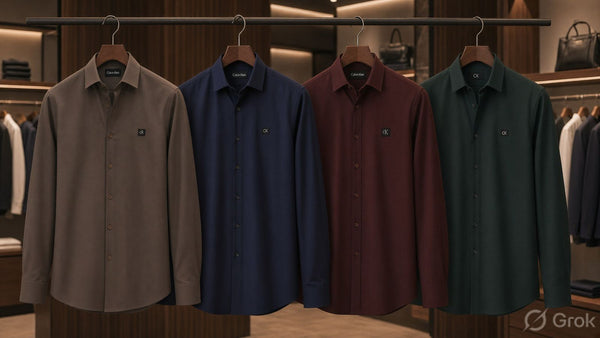 Men Premium Full Sleeve Casual Shirt with Classic Collar
