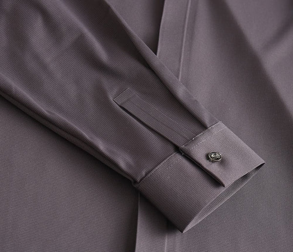 Men Premium Solid Formal Shirt – Long Sleeve Smart Fit Dress Shirt