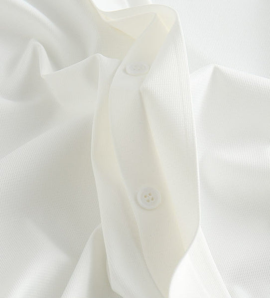 Men Premium Solid Formal Shirt – Long Sleeve Smart Fit Dress Shirt