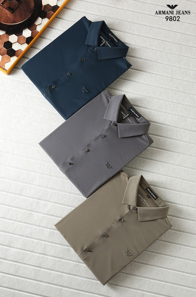 Premium Solid Formal Shirt For Men – Long Sleeve Smart Fit Dress Shirt