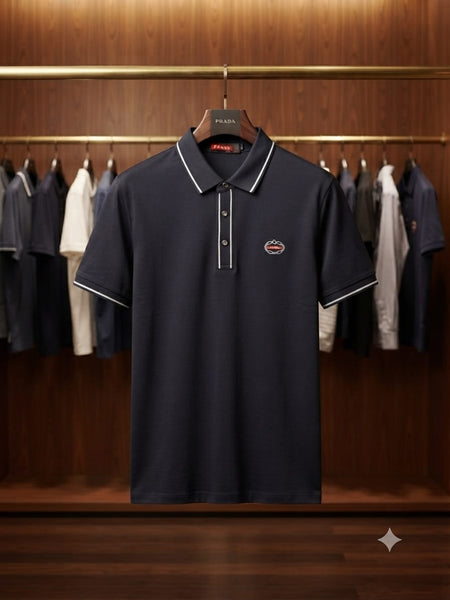 Men Premium Polo Shirt | Regular Fit Classic Collar Casual T-Shirt