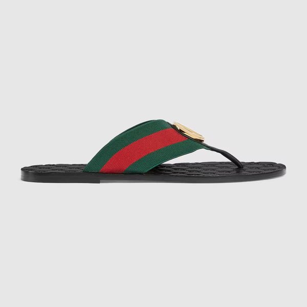 Men Premium Black Flip-Flops with Textured Pattern & Contrast Stripe Strap