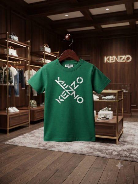 Kids Classic T-Shirt with Contrast Collar Design