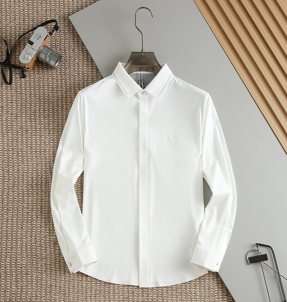 Men Premium Look Full-Sleeve Formal Shirt – Classic Collar, Button-Down Design