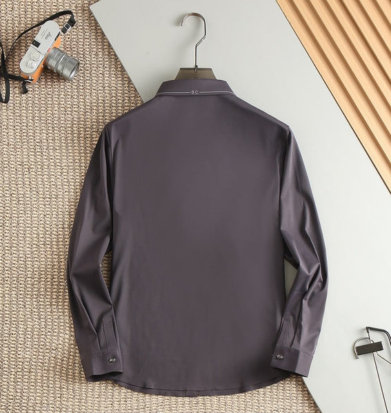 Men Premium Look Full-Sleeve Formal Shirt – Classic Collar, Button-Down Design