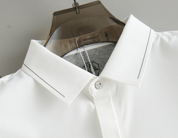 Men Premium Look Full-Sleeve Formal Shirt – Classic Collar, Button-Down Design
