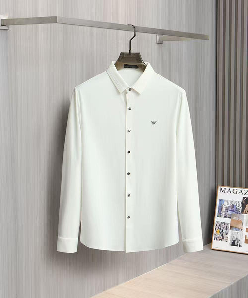Men Premium Solid Full-Sleeve Casual Shirt