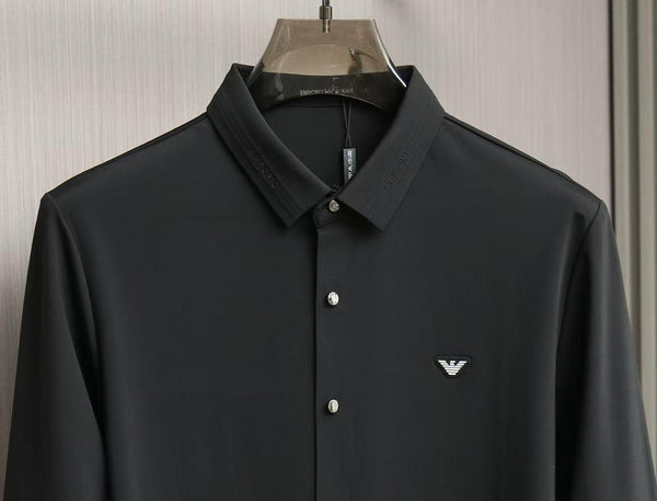 Men Premium Solid Full-Sleeve Casual Shirt