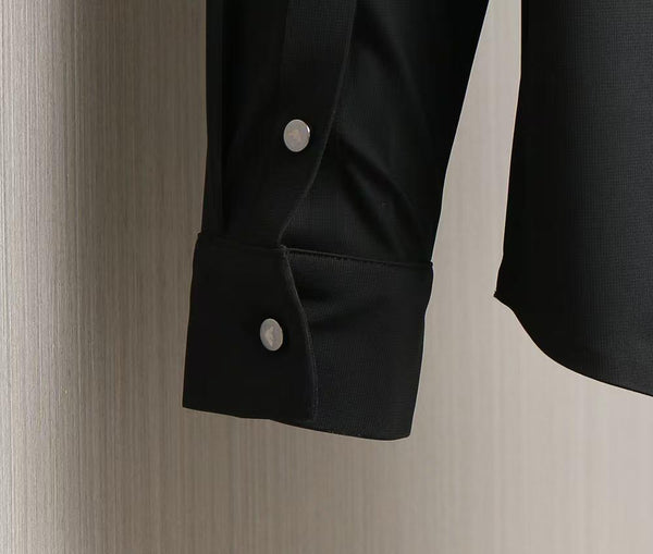 Men Premium Solid Full-Sleeve Casual Shirt