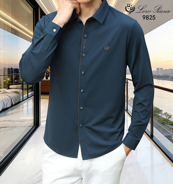 Men Premium Full Sleeve Casual Shirt | Slim Fit Button-Down Shirt