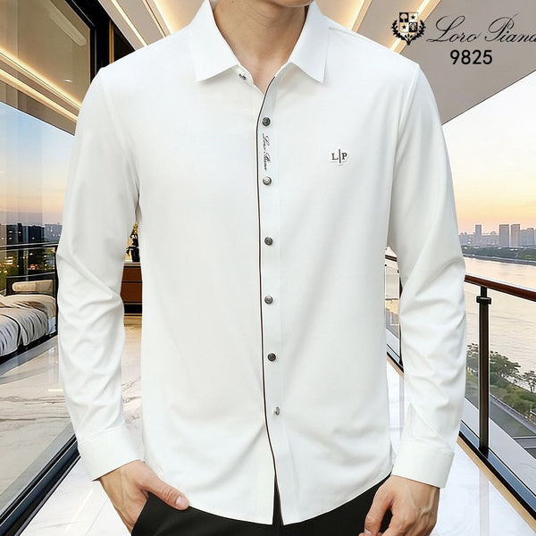Men Premium Full Sleeve Casual Shirt | Slim Fit Button-Down Shirt
