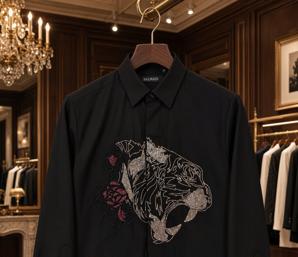 Premium Quality Men Full Sleeve Casual Shirt with Contrast Collar Detail