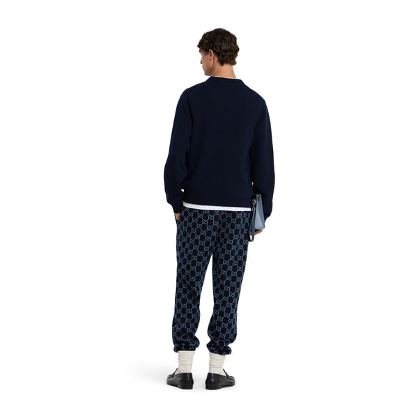 Men Premium Full Sleeve Sweater with Sleeve Embroidery