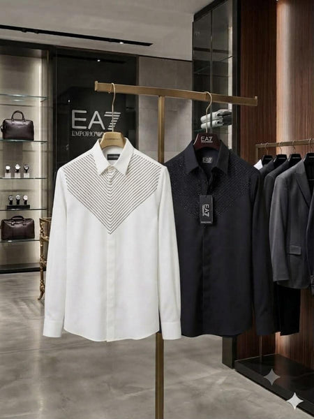 Premium Quality Stylish Full Sleeve Button-Down Shirt For Stylish Men