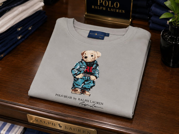 Premium Quality Men Bear T-Shirt – Soft Casual Crew Neck