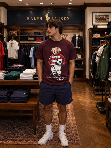 Premium Quality Men Bear T-Shirt – Soft Casual Crew Neck
