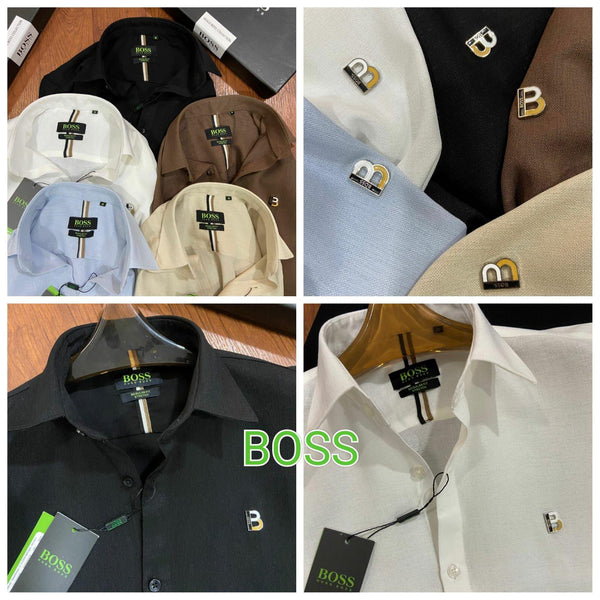 Men Premium Casual Button-Down Shirt – Classic Regular Fit