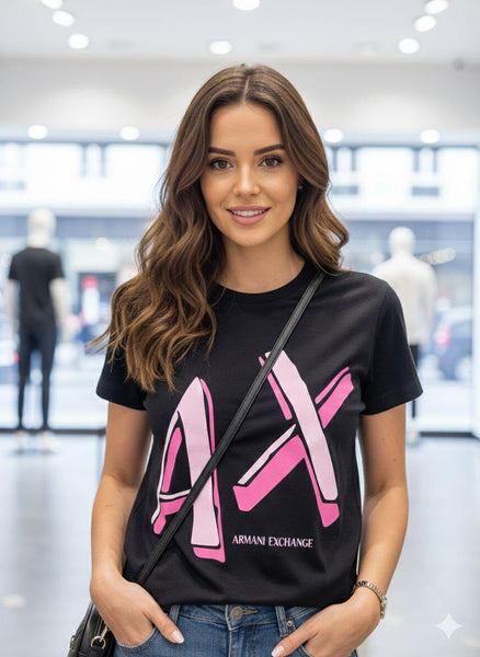 Premium Quality Women Printed T-Shirt – Casual Crew Neck Style