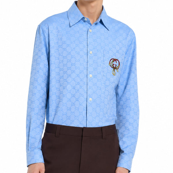 Men Casual Premium Shirt – Full-Sleeve Design with Classic Collar