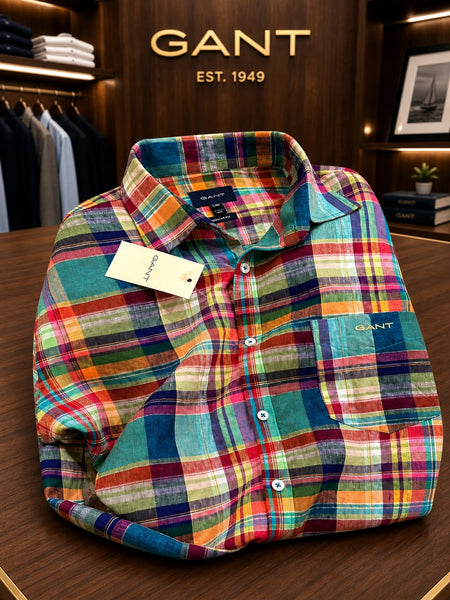 Men Premium Full-Sleeve Shirt – Classic Collar Style