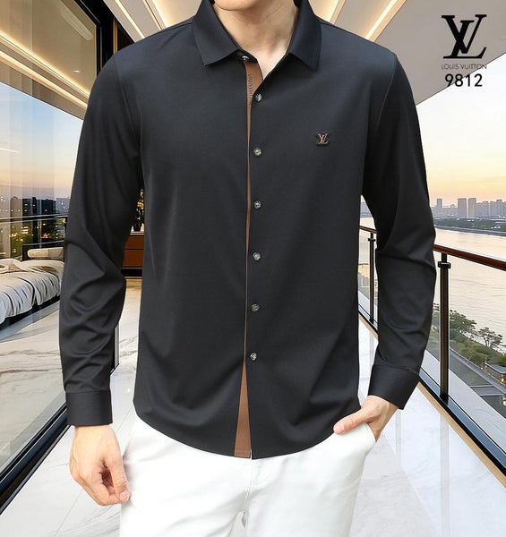 Premium Branded Full-Sleeve Casual Shirt – Elegant & Stylish Smart Wear