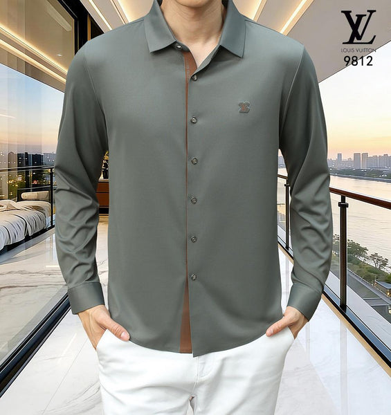 Premium Branded Full-Sleeve Casual Shirt – Elegant & Stylish Smart Wear