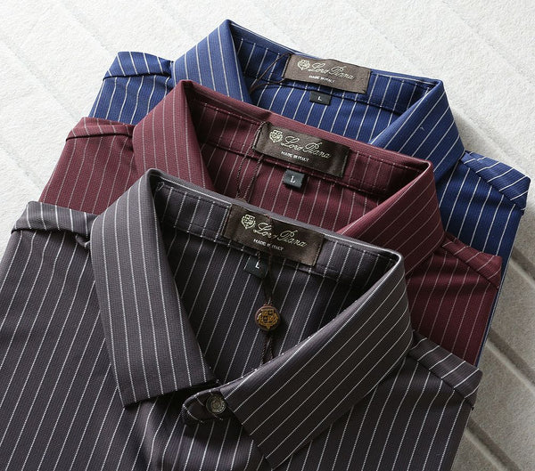 Premium  Pinstripe Full-Sleeve Shirt – Stylish Casual & Formal Wear