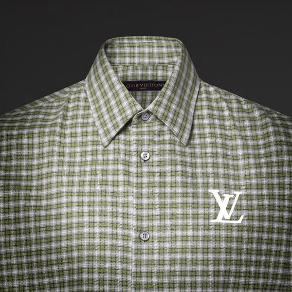 Men’s Premium Green Checkered Full-Sleeve Casual Shirt
