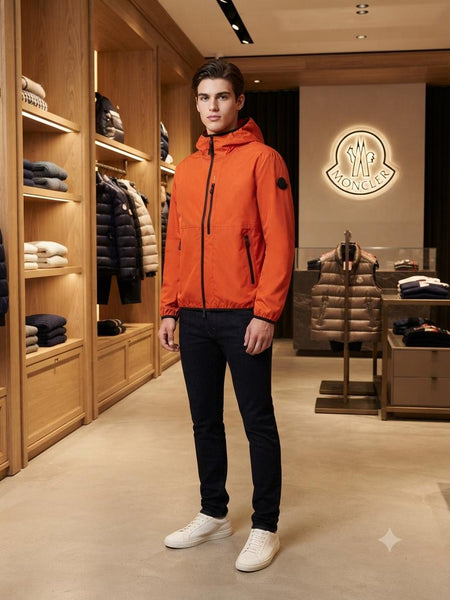 Luxury Technical Hooded Jacket