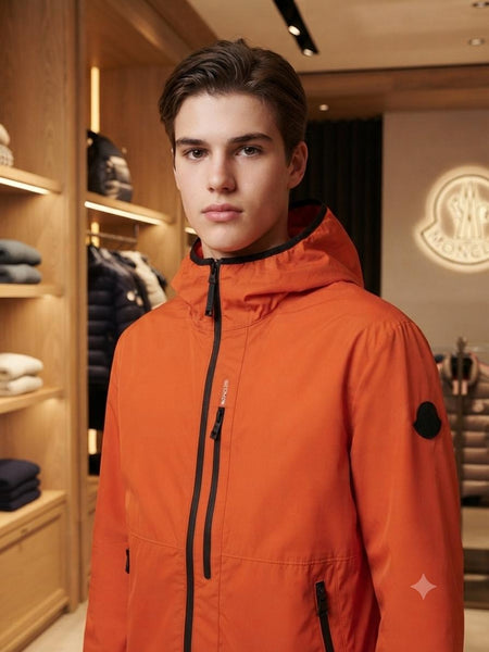 Luxury Technical Hooded Jacket