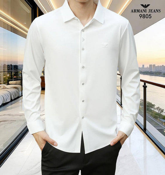 Men's Premium Solid Full Sleeve Shirt – Smart Casual & Formal Wear