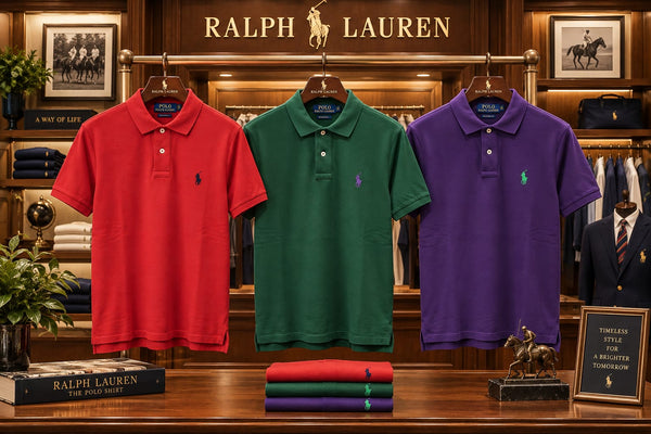 Premium Classic Short-Sleeve Polo T-Shirt Collection