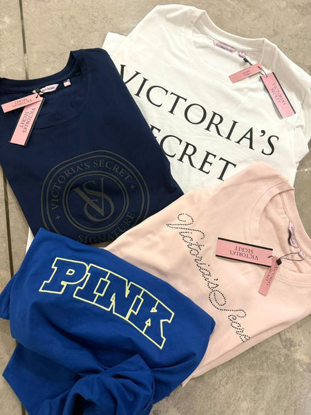 High-End Signature Logo T-Shirt For Woman
