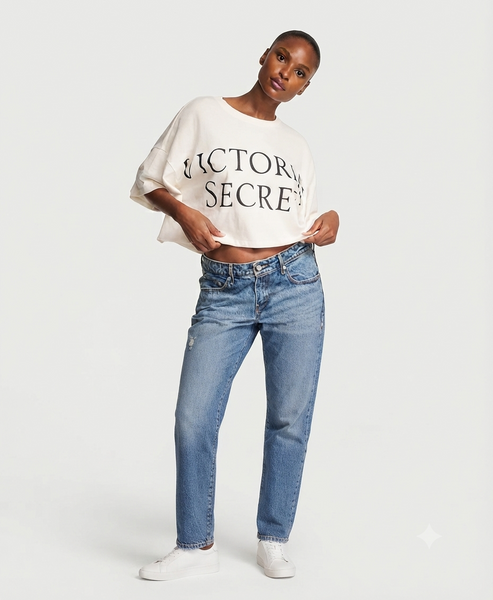 High-End Signature Logo T-Shirt For Woman