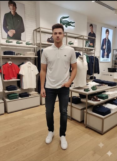 Men's Classic Polo T-Shirt | Premium  Casual Collared Tee Regular Fit