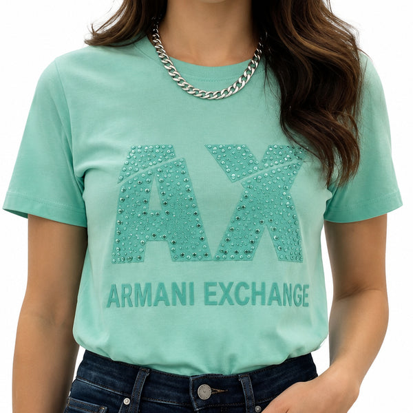 Premium Women’s Mint Logo T-Shirt