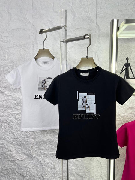 Premium Women Casual Graphic Print Short-Sleeve T-Shirt