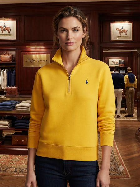 Women Premium Classic Half-Zip Sweatshirt Collection