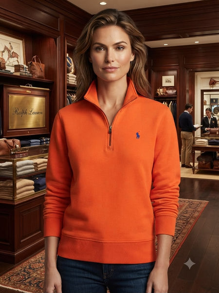 Women Premium Classic Half-Zip Sweatshirt Collection