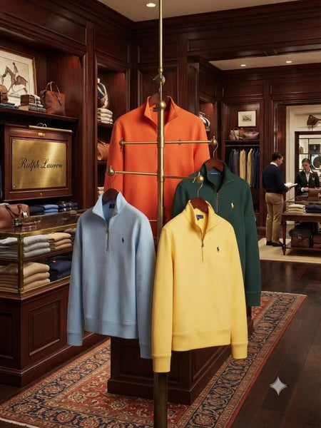 Women Premium Classic Half-Zip Sweatshirt Collection