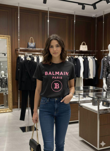 Premium Women Classic Logo Print Short-Sleeve T-Shirt Collection