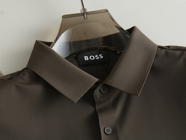 Men Premium Solid Full-Sleeve Shirt – Classic Collar Button-Down Formal Casual Wear