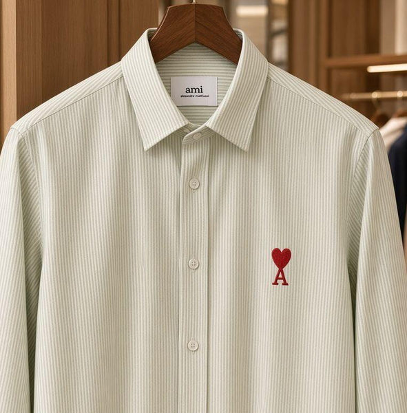 Premium Striped Button-Down Shirts – Stylish Formal & Smart Wear