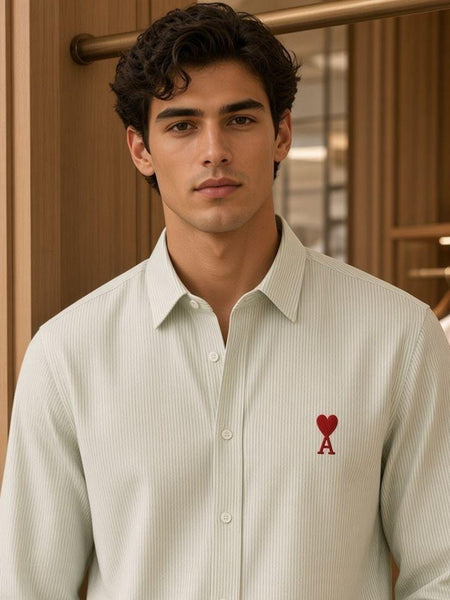 Premium Striped Button-Down Shirts – Stylish Formal & Smart Wear